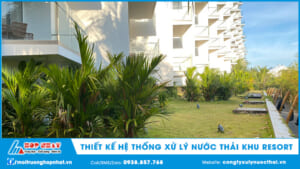 Thiết kế hệ thống xử lý nước thải khu resort