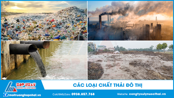 Các loại chất thải đô thị