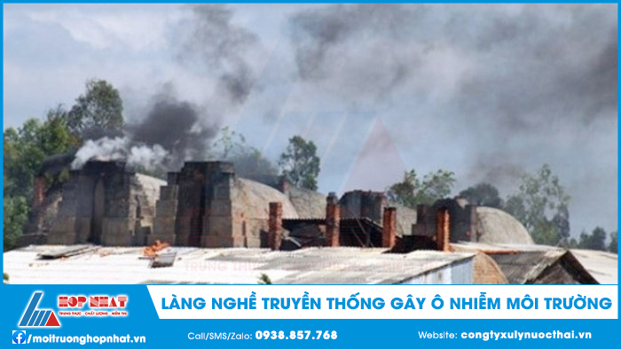 Làng nghề truyền thống gây ô nhiễm môi trường
