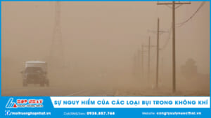 Sự nguy hiểm của các loại bụi tỏng không khí