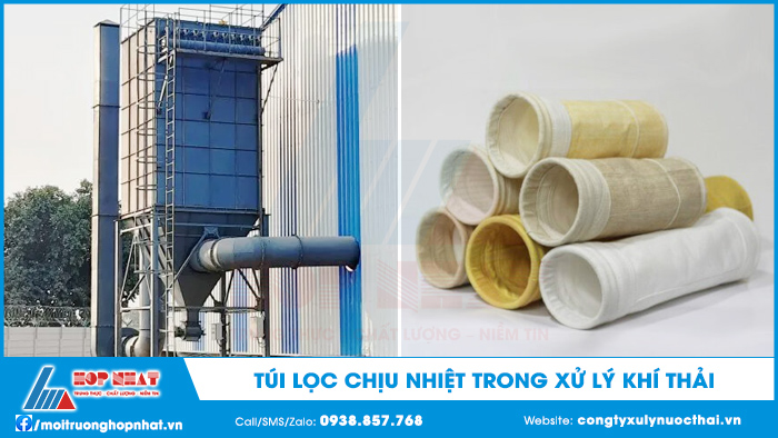 Túi lọc chịu nhiệt trong xử lý khí thải