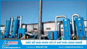 Một số giải pháp xử lý khí thải làng nghề