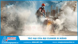 Tác hại của bụi clinker xi măng