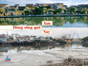 Dòng sông quê trong ký ức và hiện tại