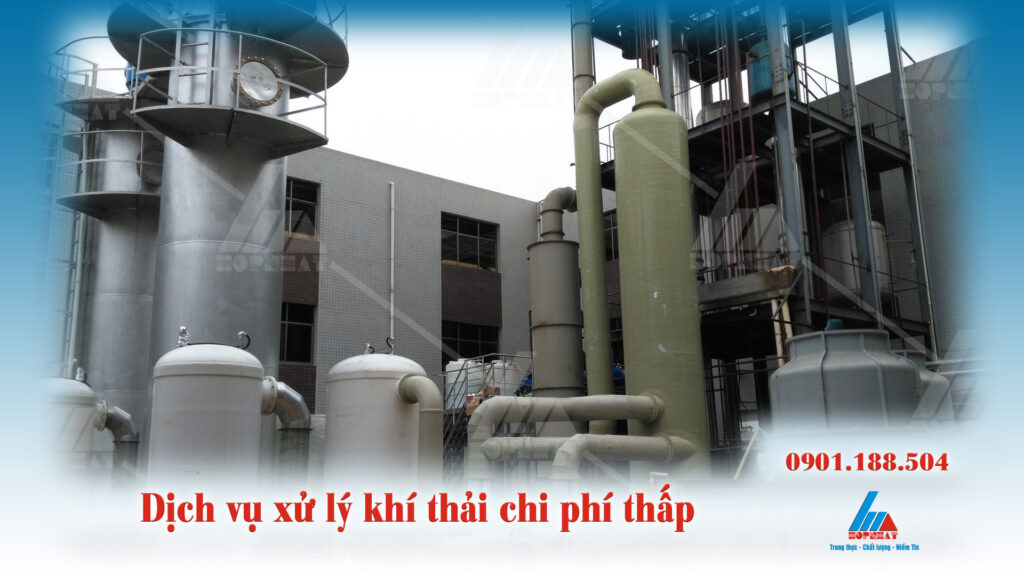 Xử lý khí thải chi phí thấp