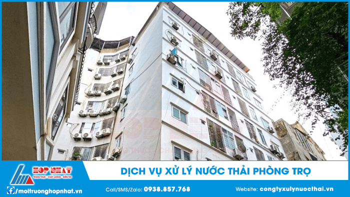 Dịch vụ xử lý nước thải phòng trọ