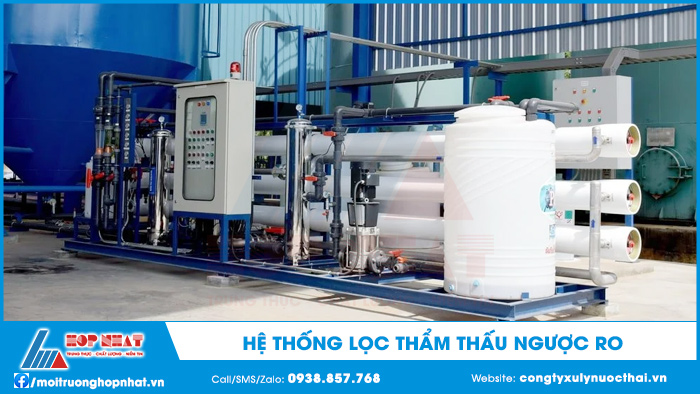 Hệ thống lọc thẩm thấu ngược RO