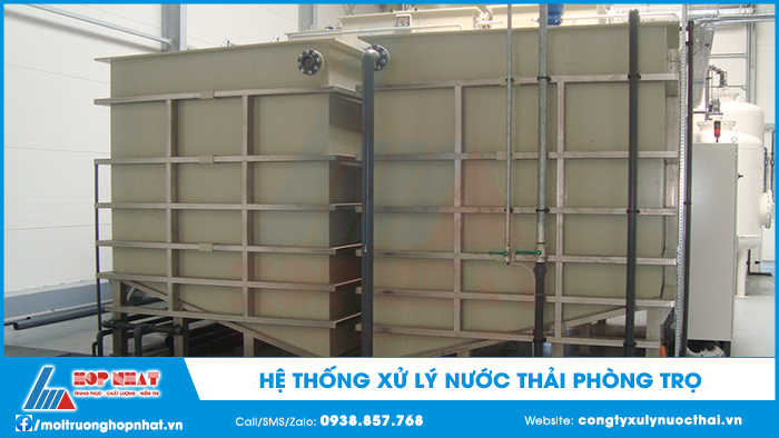 Hệ thống xử lý nước thải phòng trọ