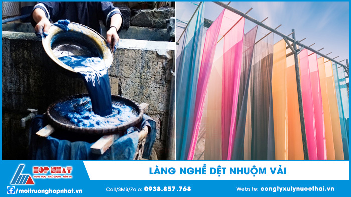 Làng nghề dệt nhuộm vải