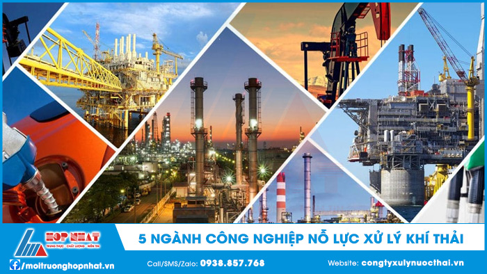 Ngành công nghiệp nỗ lực xử lý khí thải