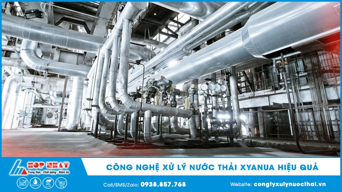 Công nghệ xử lý nước thải Xyanua hiệu quả