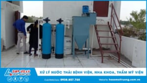Xử lý nước thải bệnh viện, nha khoa, thẩm mỹ viện