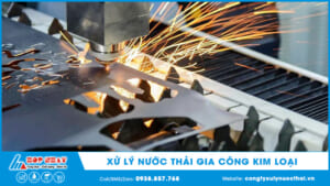 Xử lý nước thải gia công kim loại