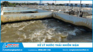 Xử lý nước thải nhiễm mặn