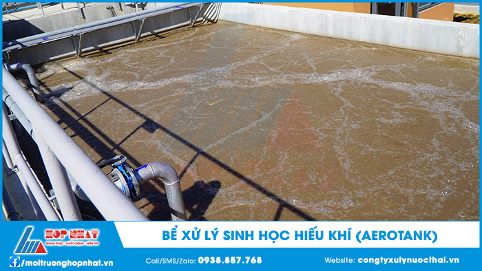 Bể xử lý sinh học hiếu khí Aerorank