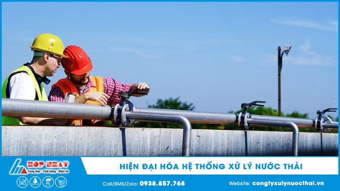 Hiện đại hóa hệ thống xử lý nước thải