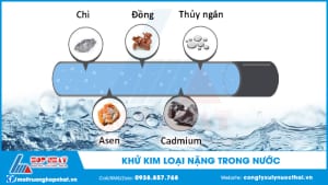 Khử kim loại nặng trong nước