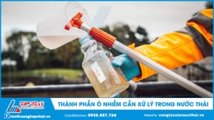 Thành phần ô nhiễm cần xử lý trong nước thải