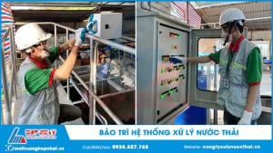 Bảo trì hệ thống xử lý nước thải