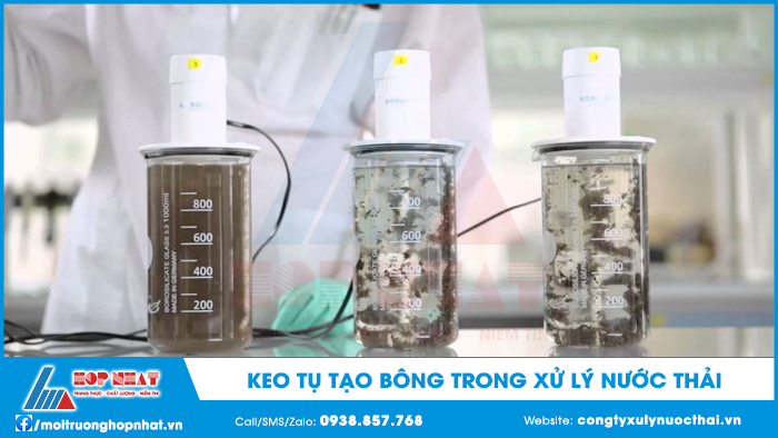 Keo tụ tạo bông trong xử lý nước thải