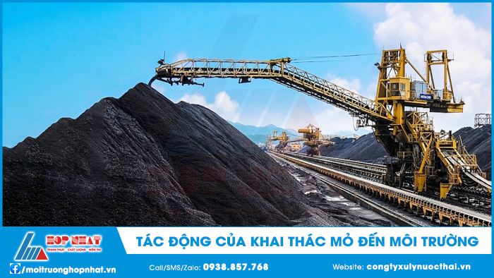 Tác động của khai thác mỏ đến môi trường