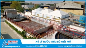 Xử lý nước thải lò giết mổ bằng công nghệ SBR