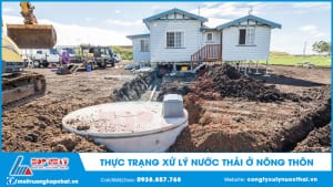 Xử lý nước thải ở nông thôn