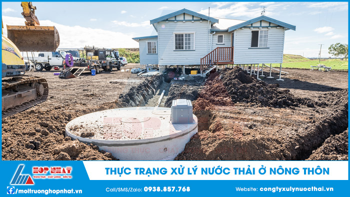 Xử lý nước thải ở nông thôn