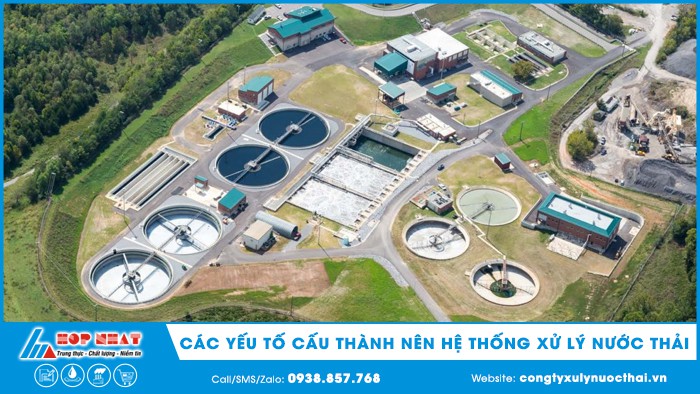 các yếu tố cấu thành hệ thống xử lý nước thải