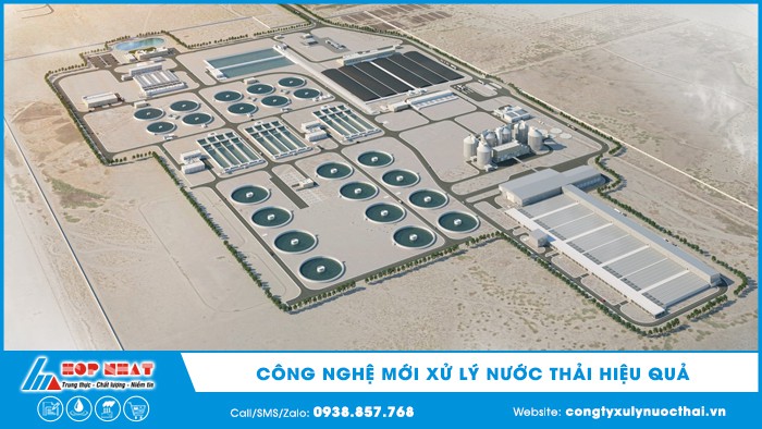 Công nghệ mới xử lý nước thải hiệu quả