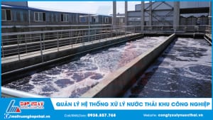 Hệ thống xử lý nước thải khu công nghiệp