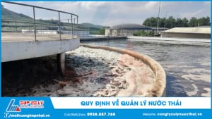 Quy định về quản lý nước thải