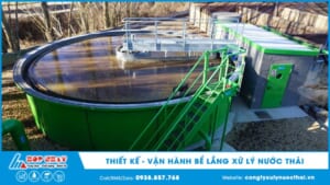 Thiết kế - vận hành bể lắng xử lý nước thải