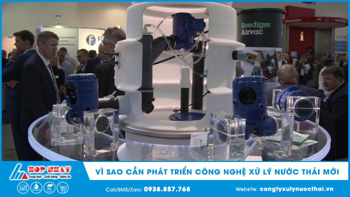 Vì sao cần phát triển công nghệ xử lý nước thải mới