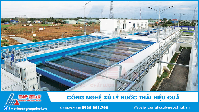 Công nghệ xử lý nước thải mới và hiệu quả