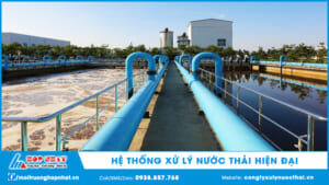 Hệ thống xử lý nước thải hiện đại