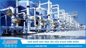 Khử muối đáp ứng yêu cầu khan hiếm nước