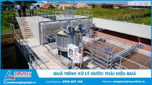 Quá trình xử lý nước thải hiệu quả