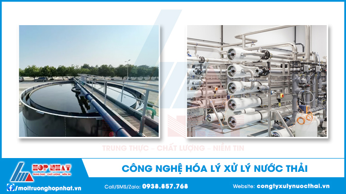 Công nghệ hóa lý xử lý nước thải