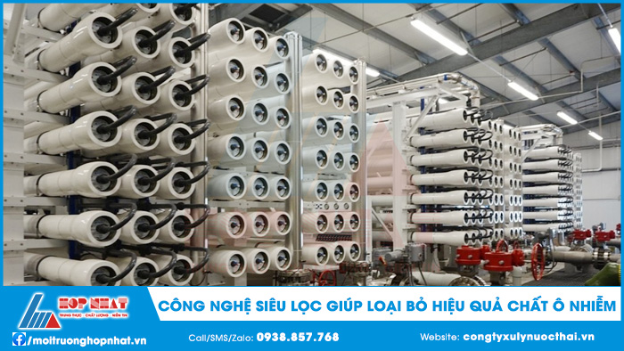 công nghệ siêu lọc trong xử lý nước