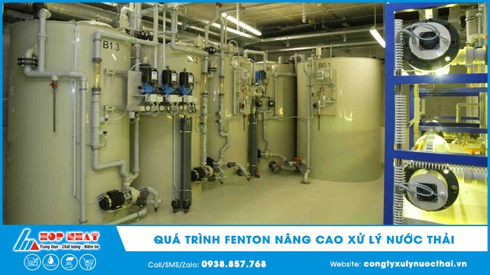 Quá trình fenton trong xử lý nước thải