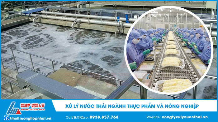 xử lý nước thải thực phẩm và nông nghiệp