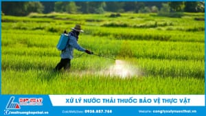 Xử lý nước thải thuốc bảo vệ thực vật
