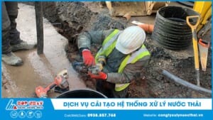 Dịch vụ Cải tạo hệ thống xử lý nước thải