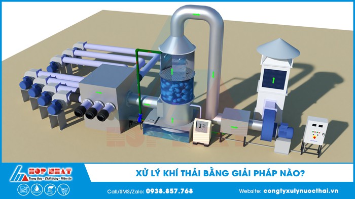 Xử lý khí thải nhà máy