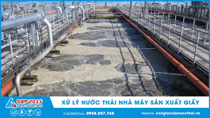 xử lý nước thải ngành sản xuất giấy