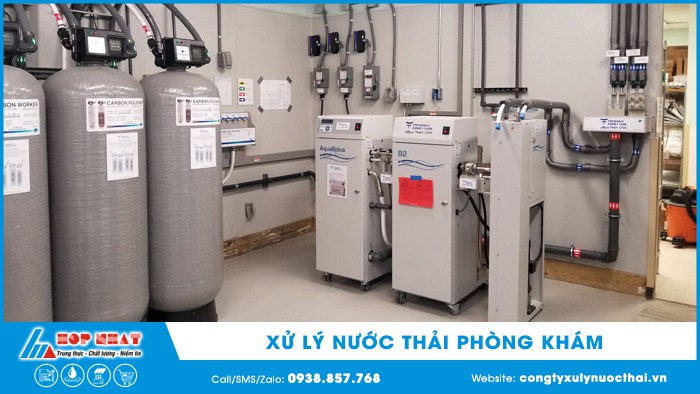 xử lý nước thải phòng khám