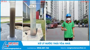 Xử lý nước thải tòa nhà