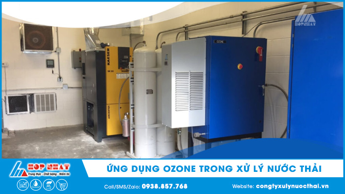 Ứng dụng ozone trong xử lý nước thải