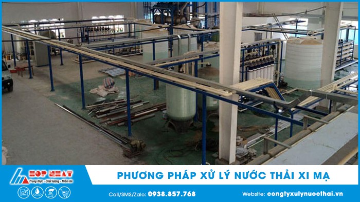xử lý nước thải xi mạ